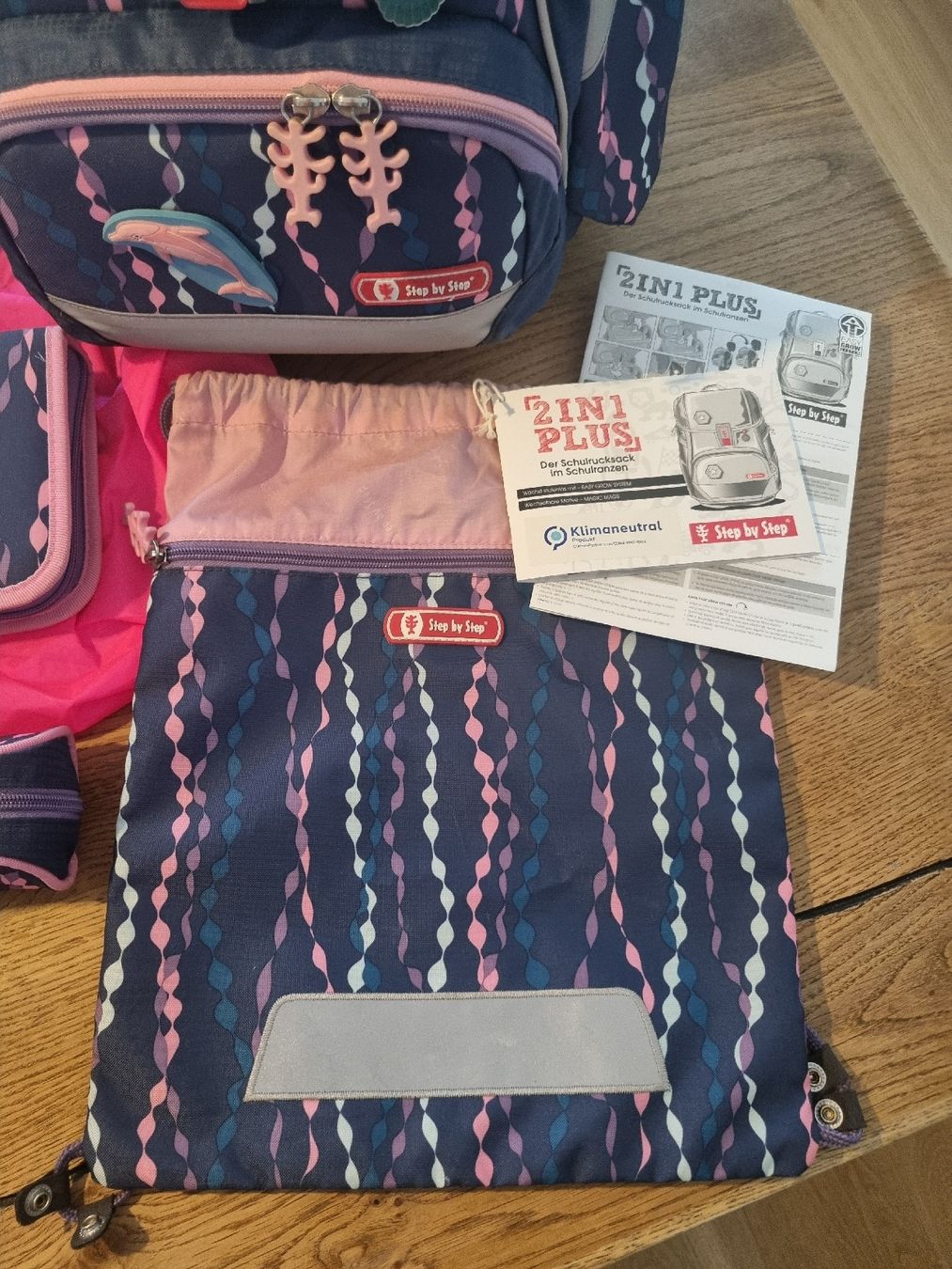 Step by Step Kindertaschen: Schulrucksack, Set, Step by Step, Mädchen – Gebraucht aus Fulenbach von Matte3 2