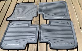 Porsche Gummimatten / tapis en caoutchouc