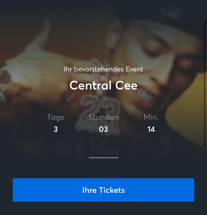 Central Cee Tickets Zürich Kaufen auf Ricardo