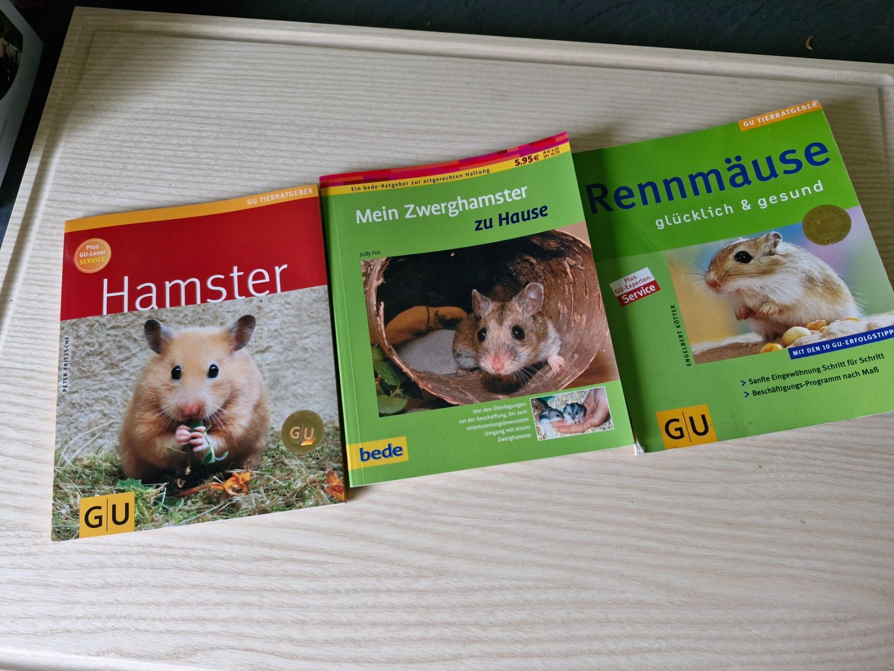 Libri: Hamster, Zwerghamster u. Rennmäuse Bücher – Usato da Kerns venduto da sil_726k