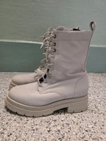 Schuhe: Schnürstiefeletten, sand (37) NEU