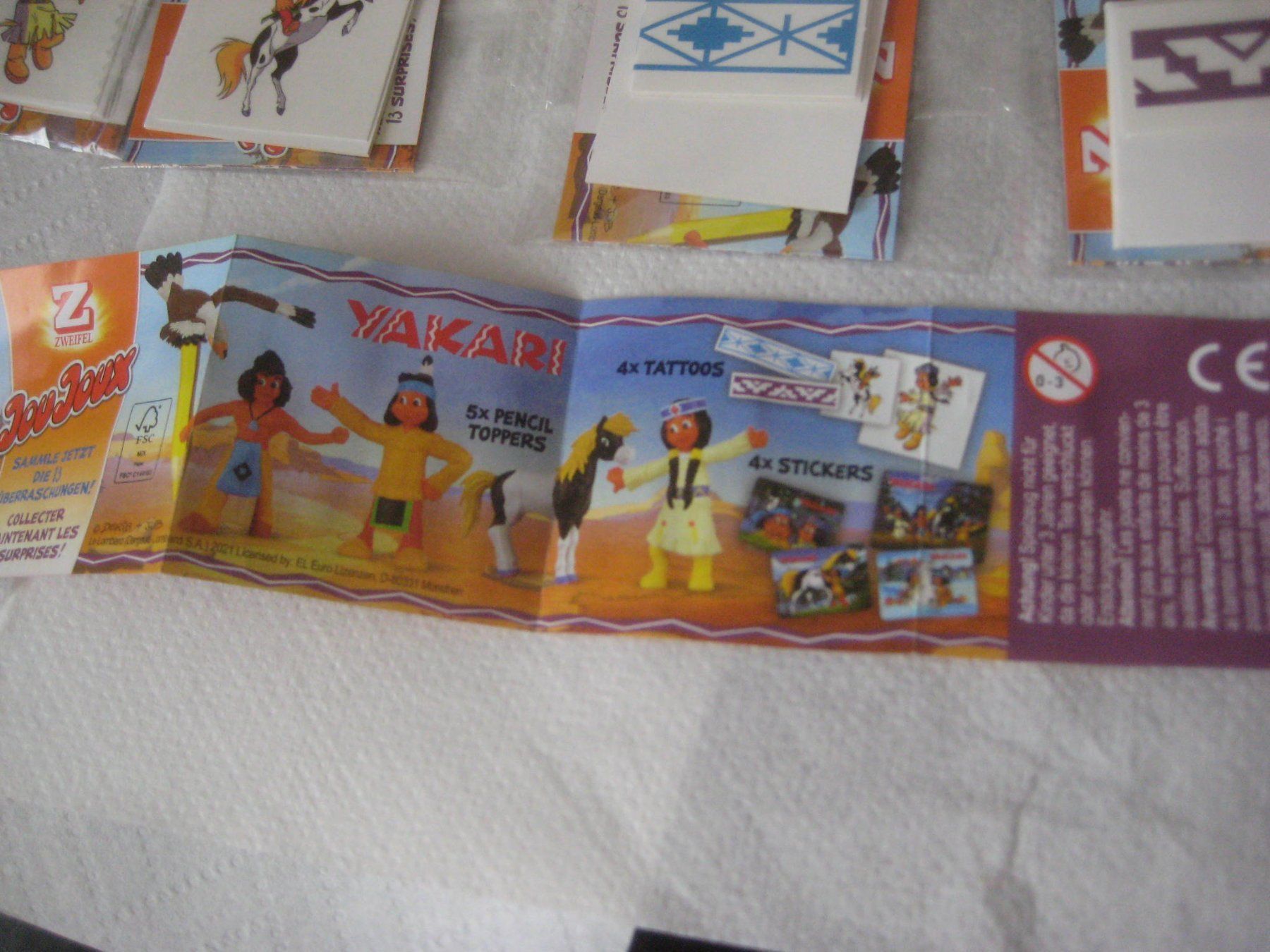 Figurines: JOU JOUX CHIPS  YAKABI – Neuf avec emballage d'origine à Uster par flocke1 1