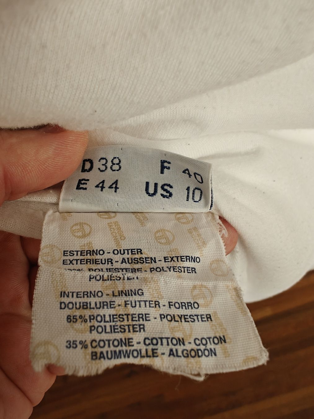 Pantalons: Vintage Sergio Tacchini White Track Pants – D'occasion à Wabern par kat_w92r 7