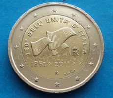 Italien: 2 Euro 150. Jahrestag Vereinigung Italiens 2011, SS