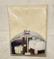 Tischtuch Farbe Crème 130 x 160 cm NEU!