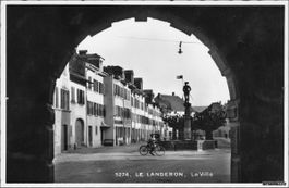Le Landeron NE // 1946 Velofahrer cycliste