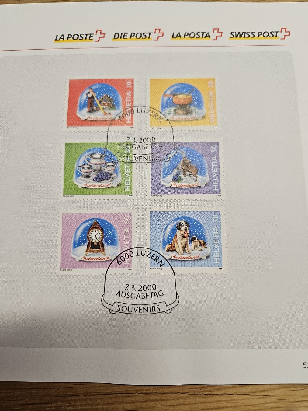 Tutti i francobolli: Dauermarken Souvenirs – Nuovo e nell'imballaggio originale da Chur venduto da Kohla1980 1