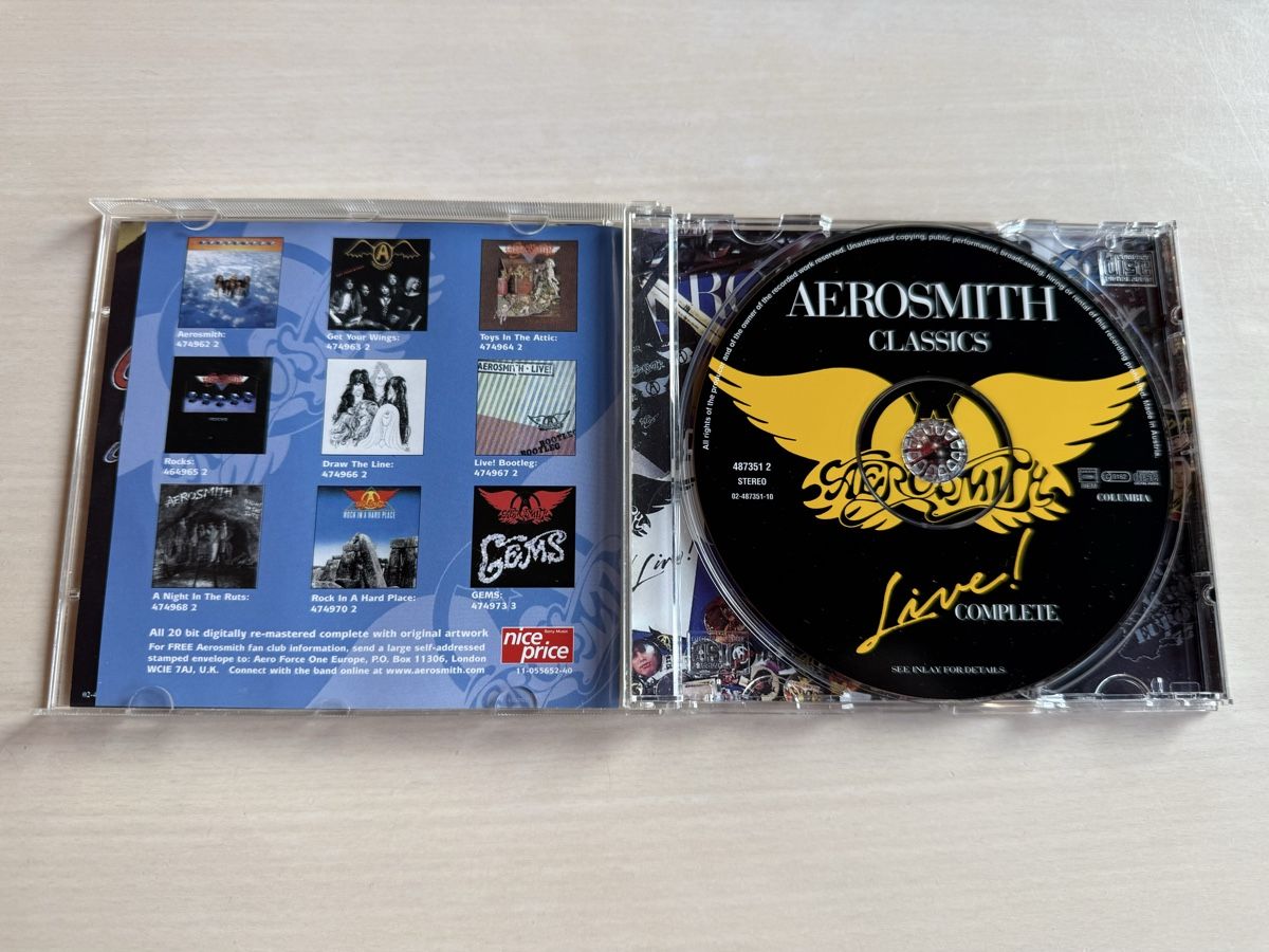 CD: Aerosmith - Classics Live! Complete – Usato da Oberried Brienz venduto da Chyara 2