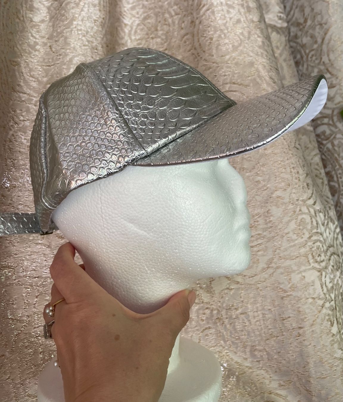 Accessori per capelli: cappello in argento con printe pitone – Nuovo e nell'imballaggio originale da Gordevio venduto da LanaZimm 7