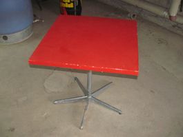 Gartentisch 70x70cm klappbar MAZUVO ? Metalltisch OK!