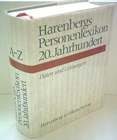 Harenbergers Personen-Lexikon, 20. Jahrhundert