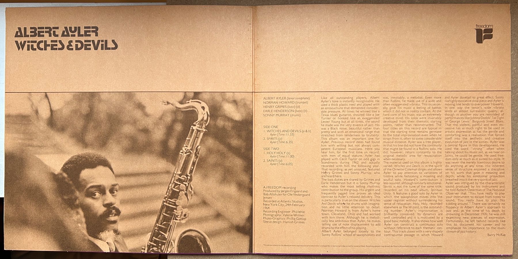 Dischi in vinile: Albert Ayler - Vibrations -  LP – Usato da Lausanne venduto da Pask1 2