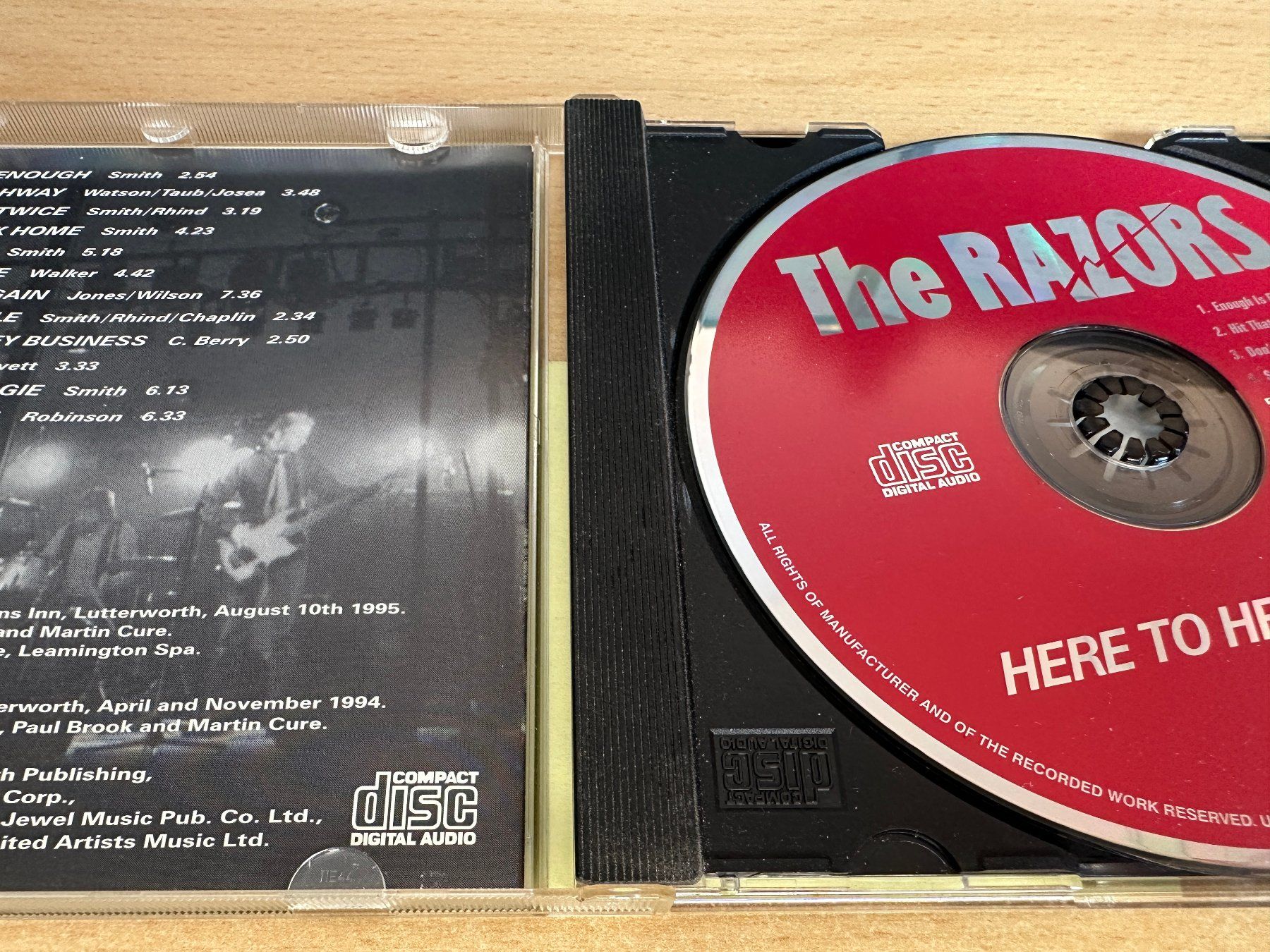 CDs: The Razors – Here To Hear – Gebraucht aus Rikon im Tösstal von Alpenmutz 2