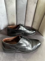 Unisex Schnürschuhe Leder schwarz Grösse 7/41 gebraucht
