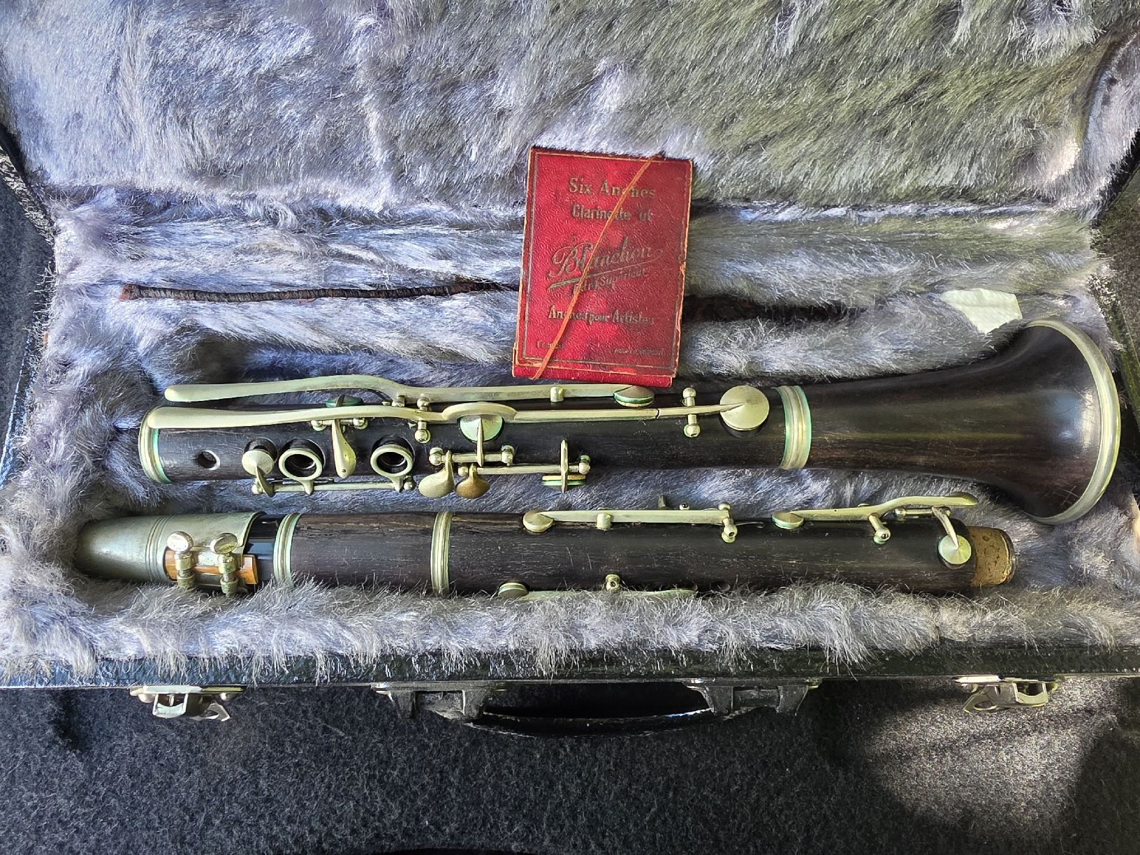 Strumenti musicali: Clarinette ancienne en bois – Usato da Val-d'Illiez venduto da AntiqueG 1