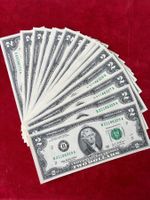U.S.A.- 21X 2 Dollars Series 2003-Aufeinanderefolgend Nummer
