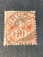 Ziffermuster  ZNr. 61A 1902 Vollstempel Chur