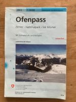 Skitourenkarte Schweiz 259S - Ofenpass
