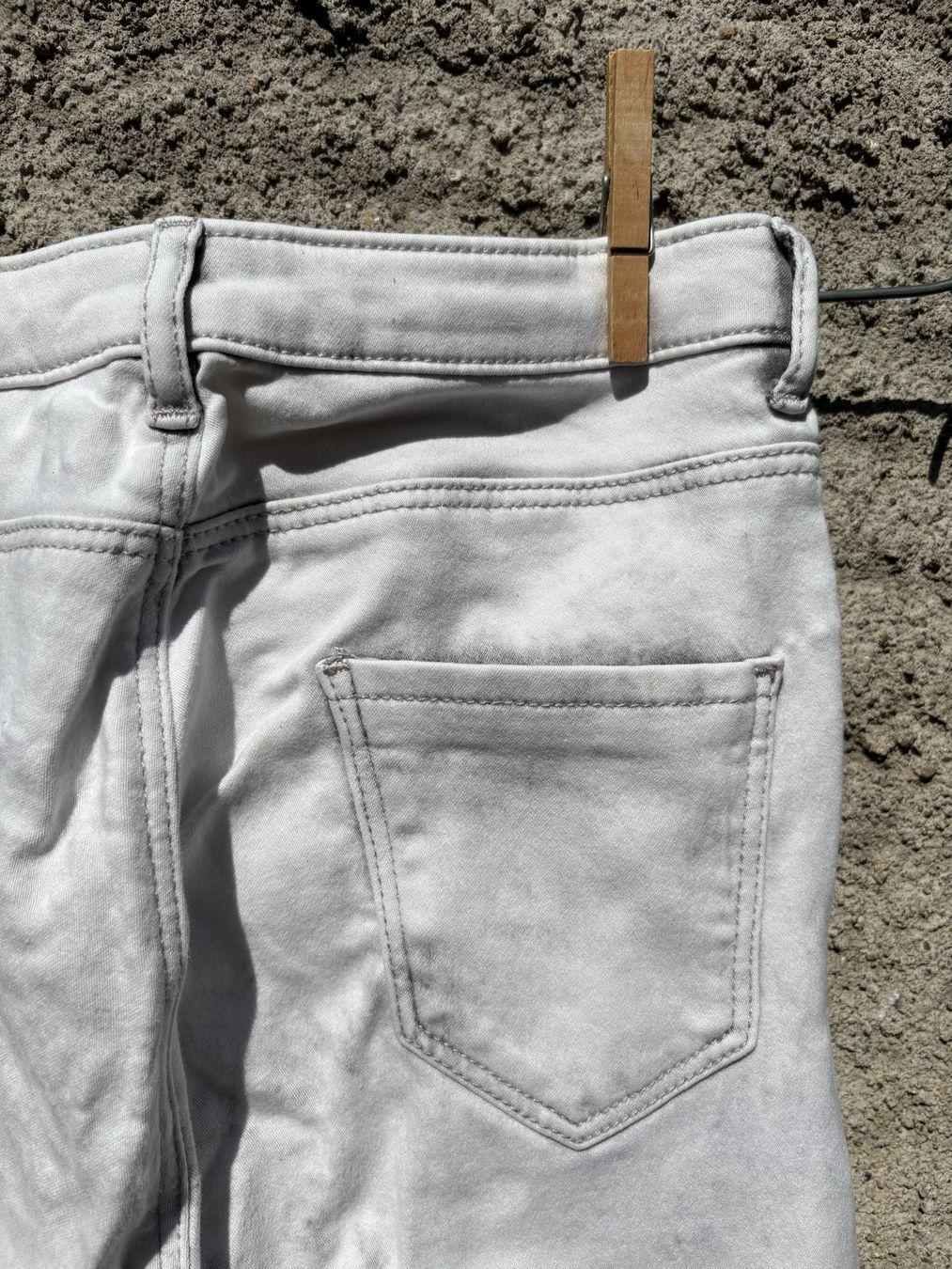 Jeans: Y2K Highwaist Skinny Jeans stonewashed hellgrau – Neu (gemäss Beschreibung) aus Wittnau von cel_j8w9 2