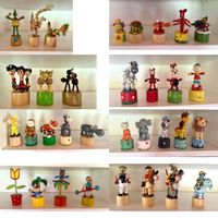 Collection Wakouwa Lot de 33 figurines en bois
