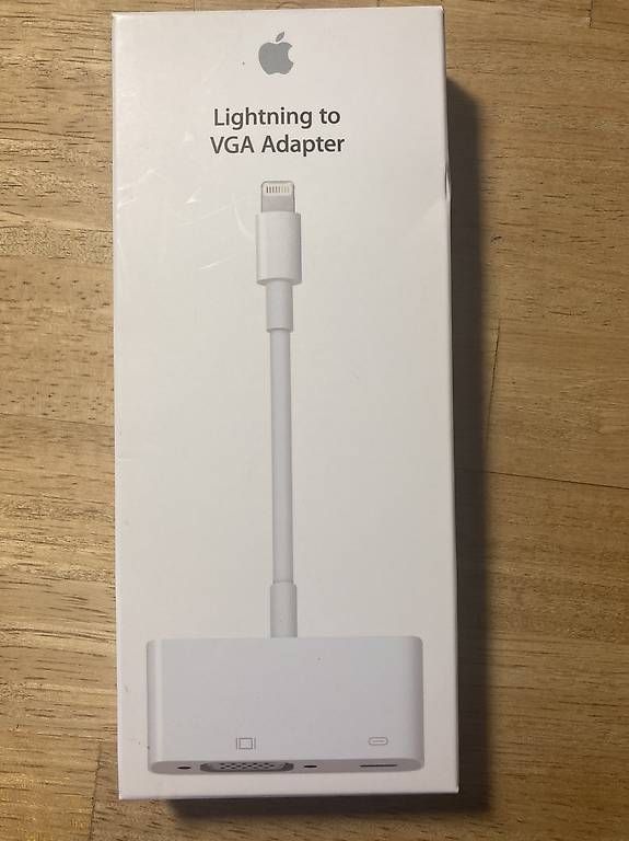 Laufwerke & Adapter: Apple Lightning to VGA adapter  – Neu und originalverpackt aus Zuoz von Janth