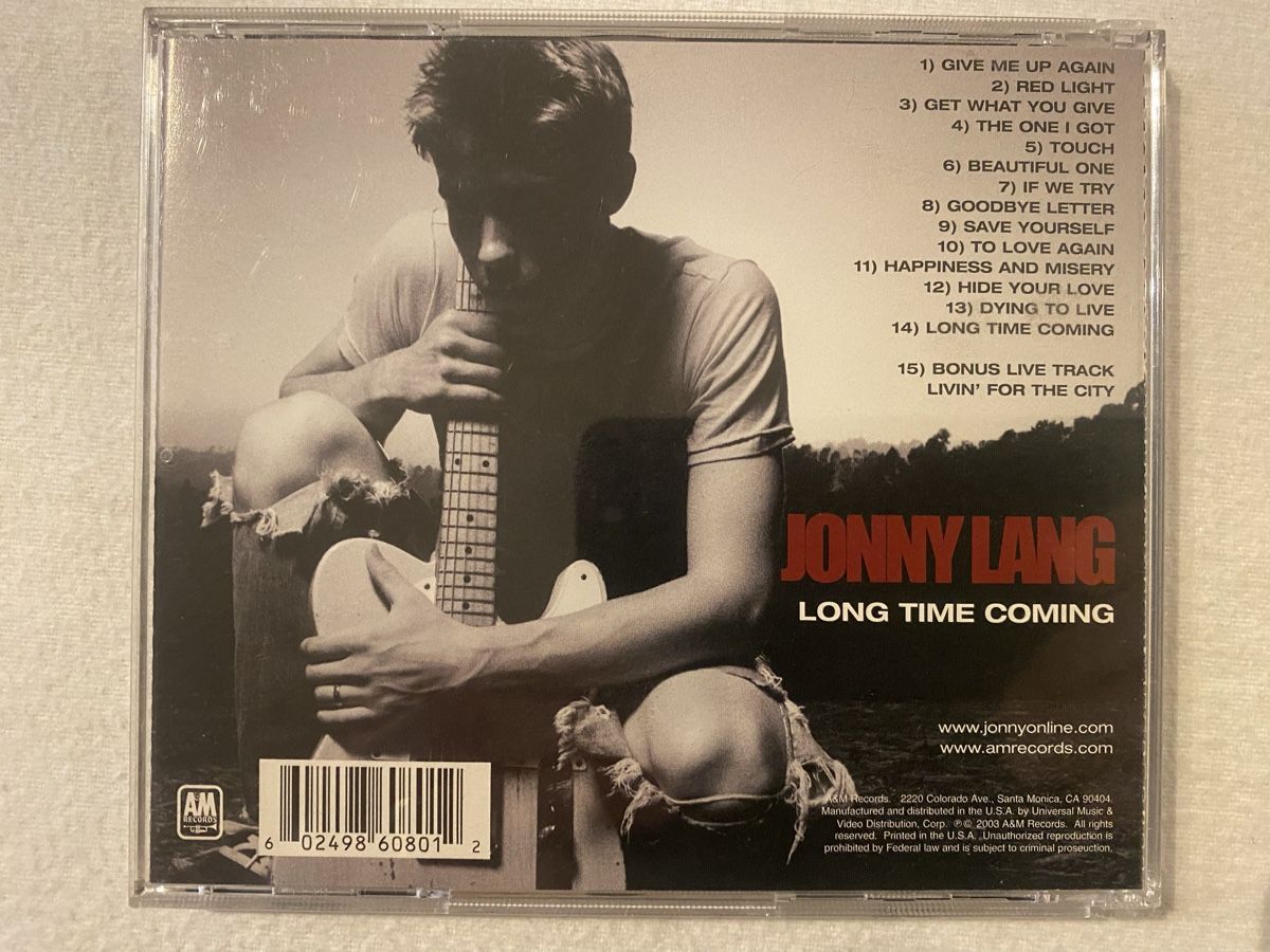 CD: Jonny Lang - Long Time coming – Nuovo (secondo la descrizione) da Duggingen venduto da Kisha010 2