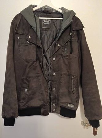 Jacke "Brandit" für Frühling/Herbst / braun / L