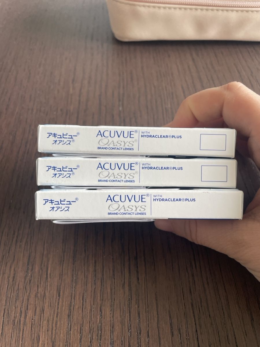 Acuvue Lenti a contatto: Acuvue Oasys Kontaktlinsen mit Hydraclear Plus - 3 Pack – Nuovo e nell'imballaggio originale da Römerswil LU venduto da Schuerchl 3
