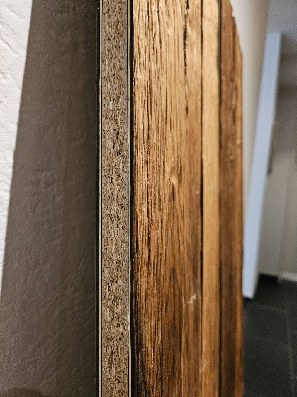Articoli in legno: Reliefplatten Holzbrett Lärche geräuchert – Nuovo (secondo la descrizione) da Bertschikon Gossau venduto da simla09 2