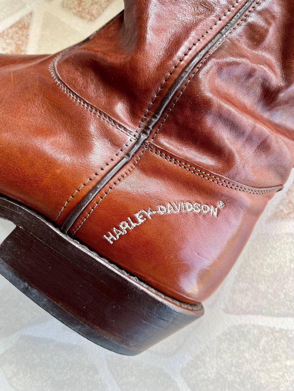 Chaussures hommes: Harley Davidson Stiefel Gr. 42 – D'occasion à Hitzkirch par Pe3 3