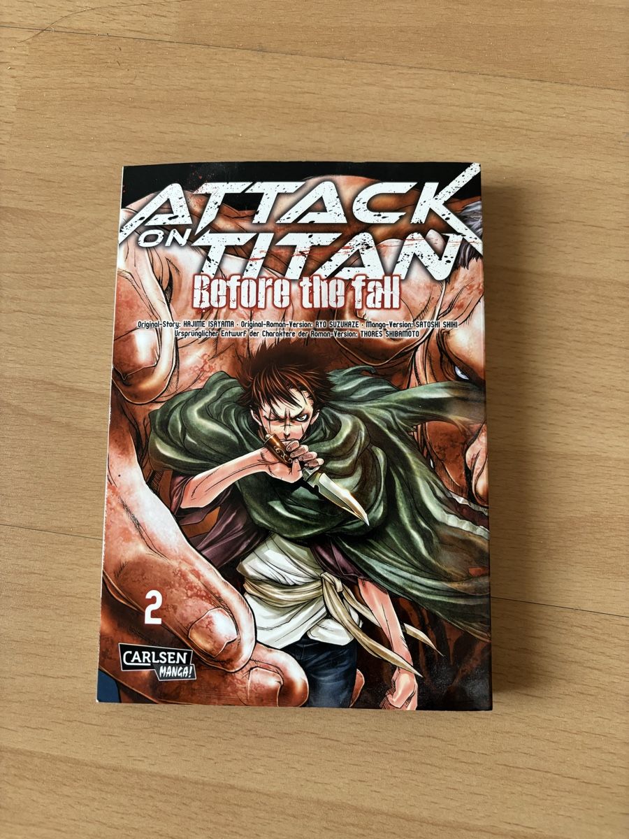 Fumetti: Mangas Attack on Titan Before the fall Vol 2+3 Deutsch – Usato da St. Antoni venduto da dazzxed 1