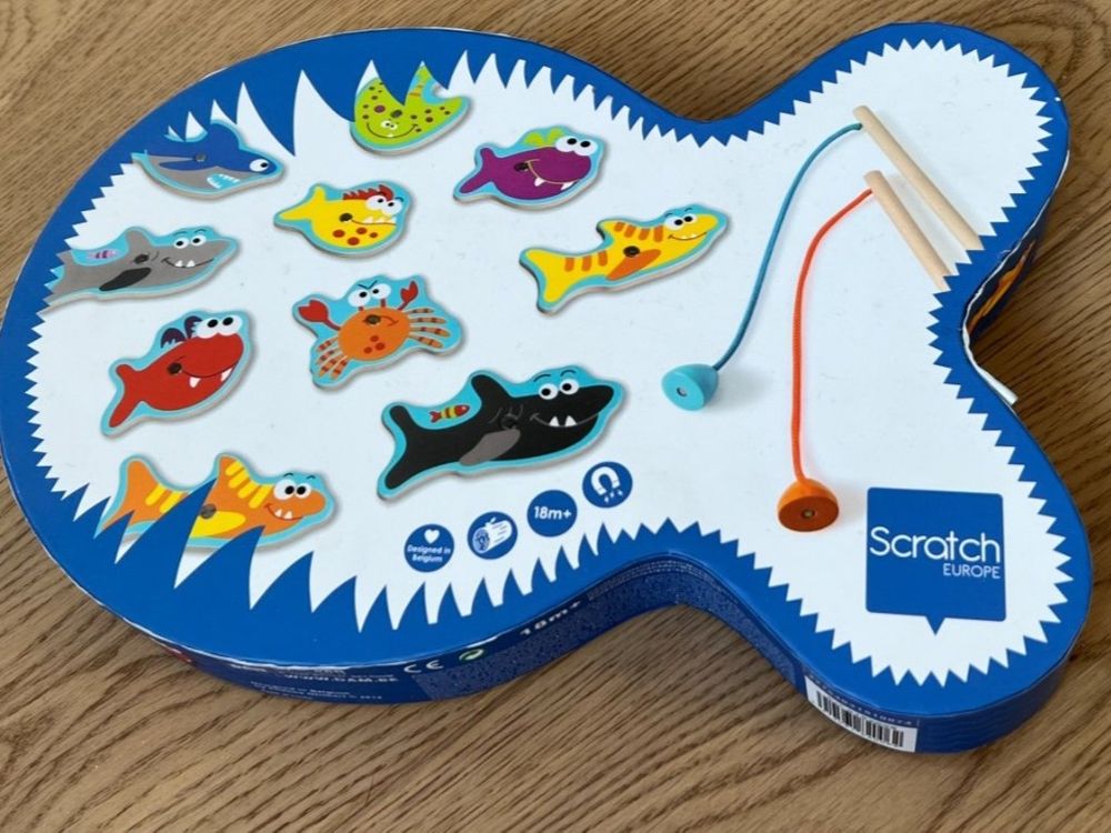 Scratch Find-a-Fish Meer Fische fangen Magnet Angel ab 18 Mo (Gebraucht ...