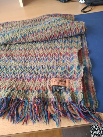 Foulard Missoni multicolore laine  bonne état