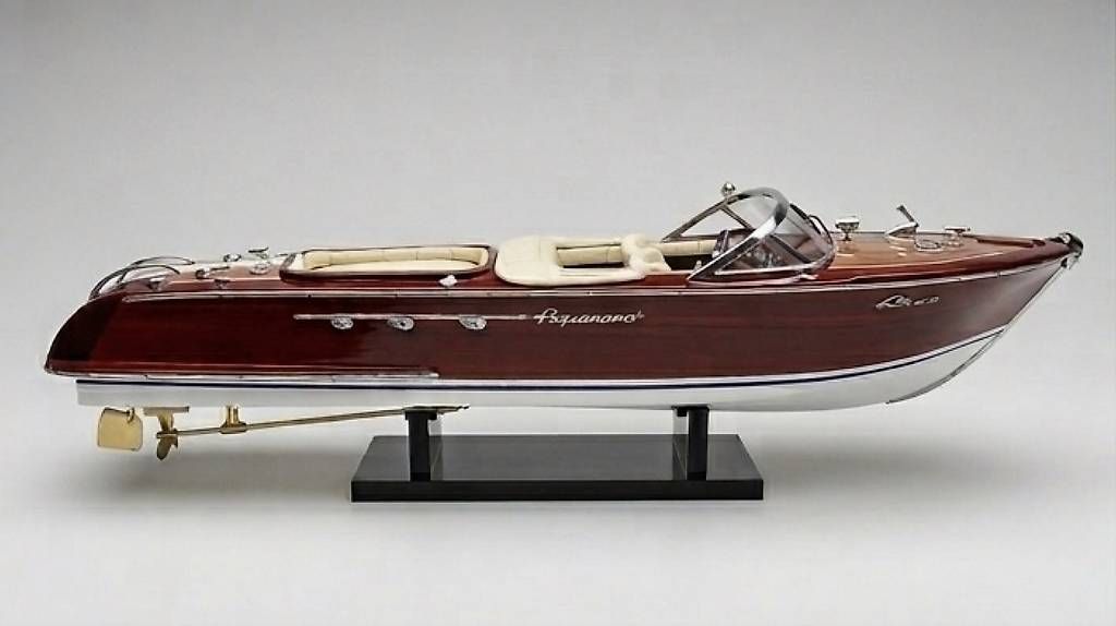 Tutte le decorazioni: Maquette de bateau Riva Aquarama / 53cm – Nuovo (secondo la descrizione) da Plan-les-Ouates venduto da pvi_fm8z