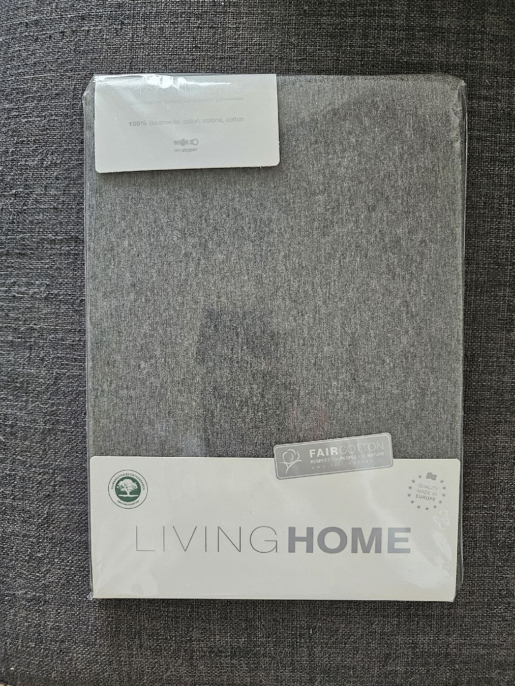Biancheria da letto: Living Home Baumwolle Duvetbezug – Nuovo e nell'imballaggio originale da Zürich venduto da SchoPl 2