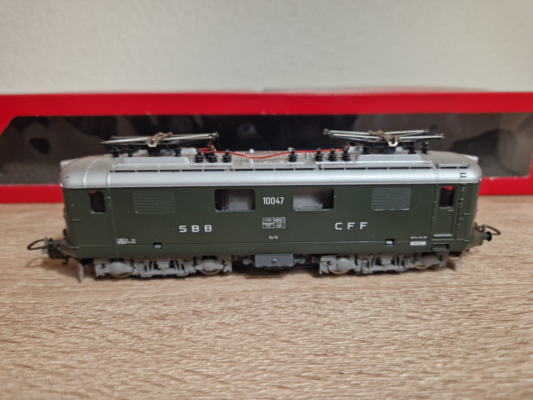 Lima Modellini di ferrovie: Lima E-Lok 10047 SBB H0 – Usato da St-Aubin-Sauges venduto da tantome