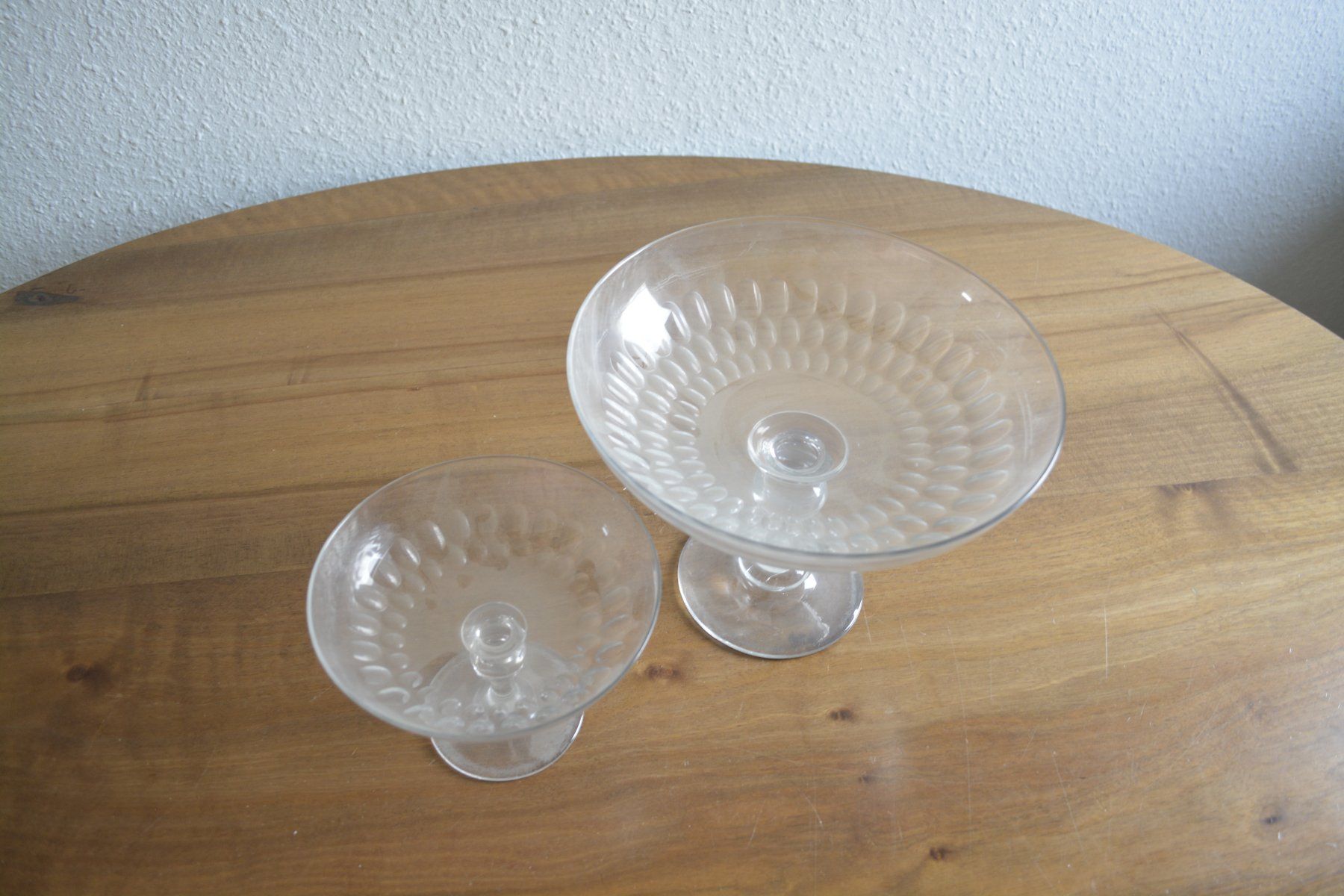 Gläser: Glasschale auf Fuss – Gebraucht aus Brunnen von Kloster_Ingenbohl