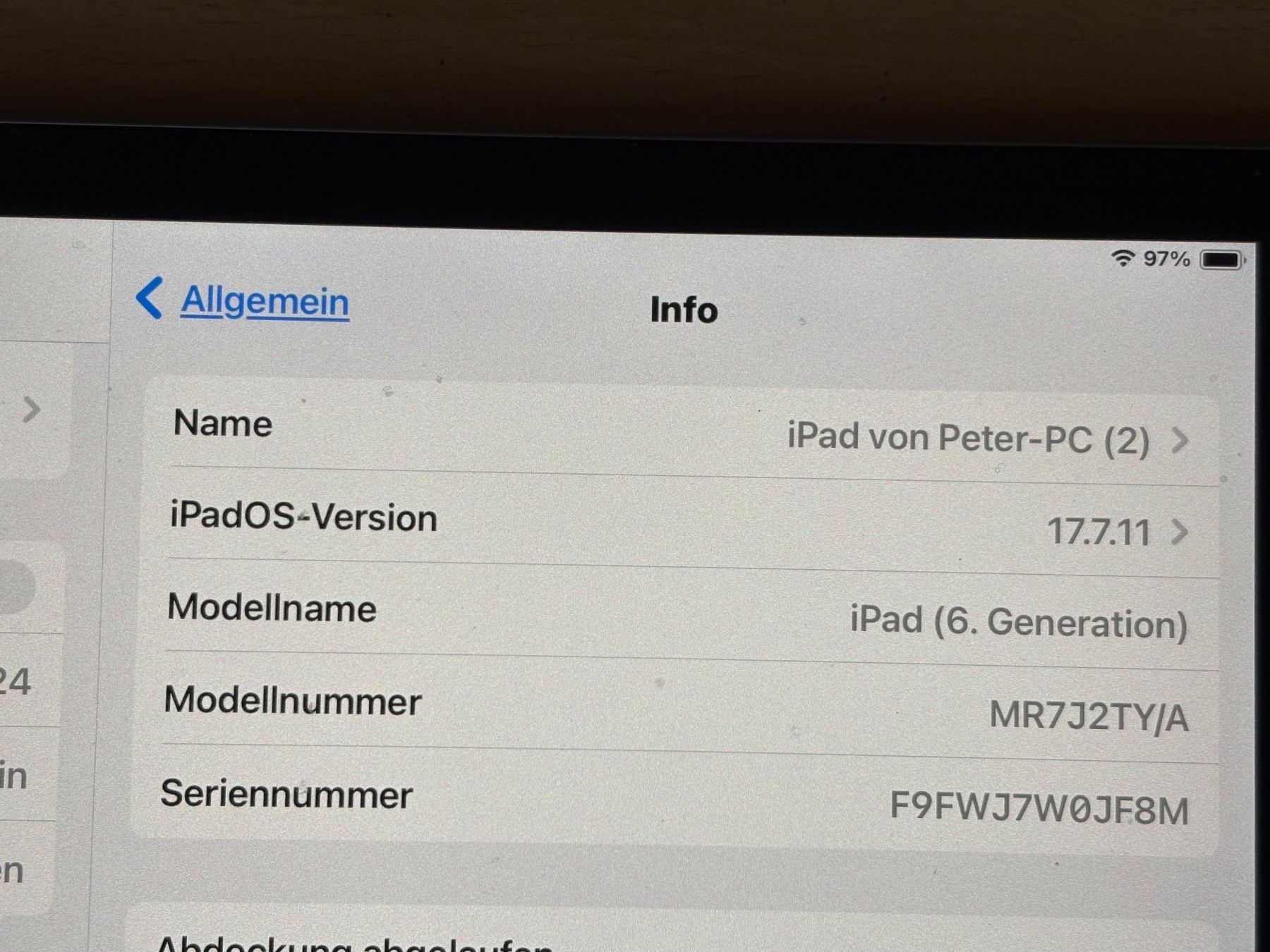 Tablet PC: Apple iPad 128 GB Wi-Fi mit Pencil – Usato da Dulliken venduto da pmt4541 2