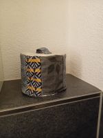 Toilettenpapierhülle Stoff gemustert neuwertiger Zustand