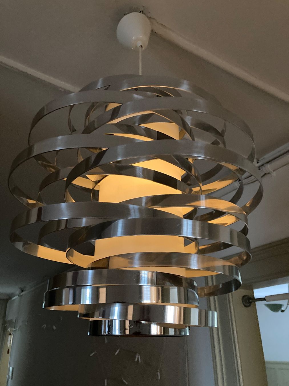 Lampadari & plafoniere: "Cyclone" Pendelleuchte von Gaetano Sciolari – Usato da St. Gallen venduto da sommona 1