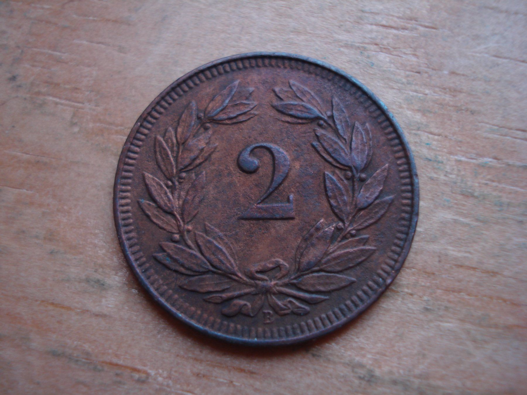 Tutti le monete: (W5) 2 Rappen 1912 – Usato da Erlach venduto da Net-Coins 1