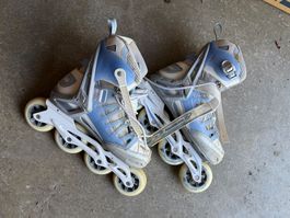Patins à roulettes Rollerblade taille 40 bleu blanc