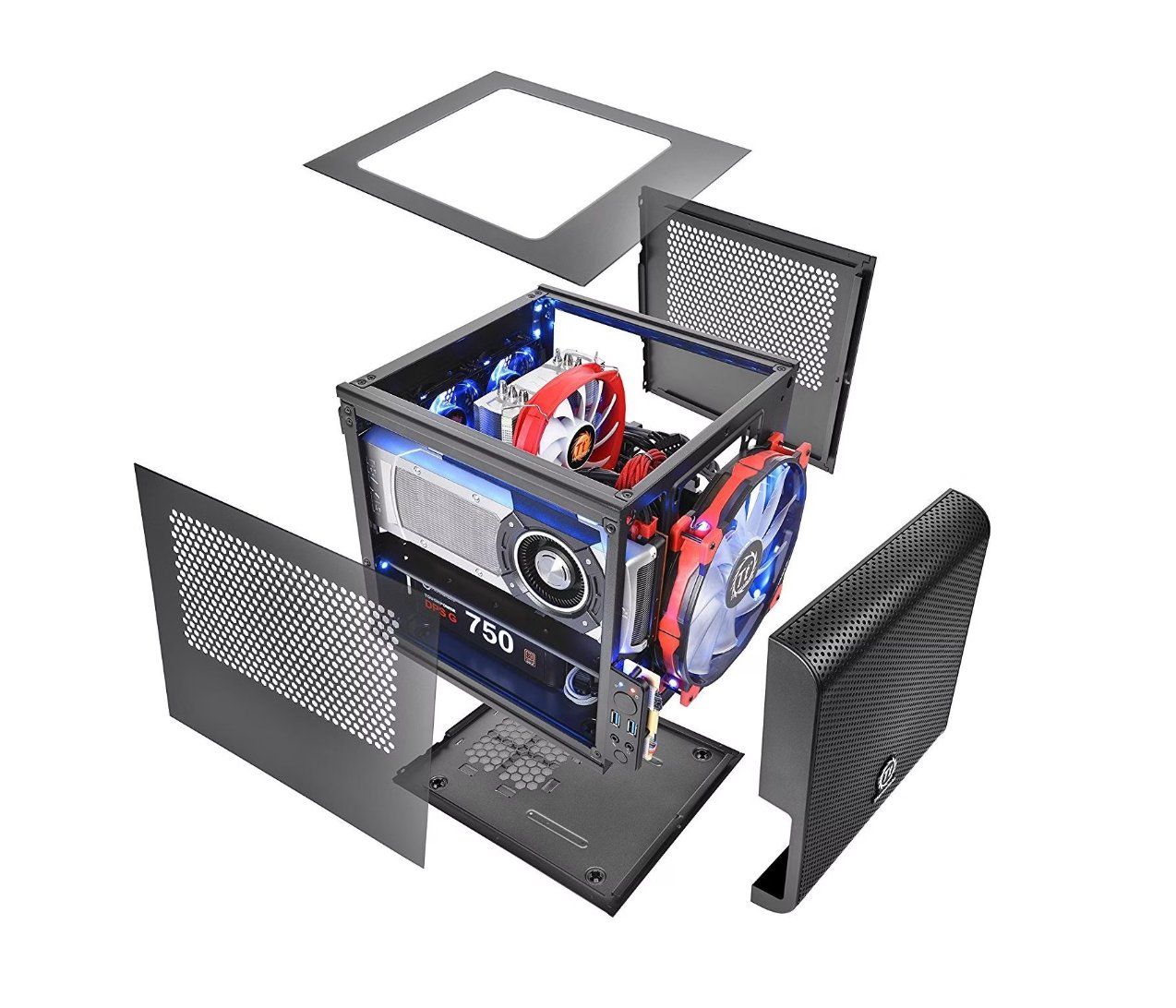Thermaltake Gehäuse: Thermalake Core v21 amazing vented case for high workloads – Gebraucht aus Lussy-sur-Morges von Erikroussel 2
