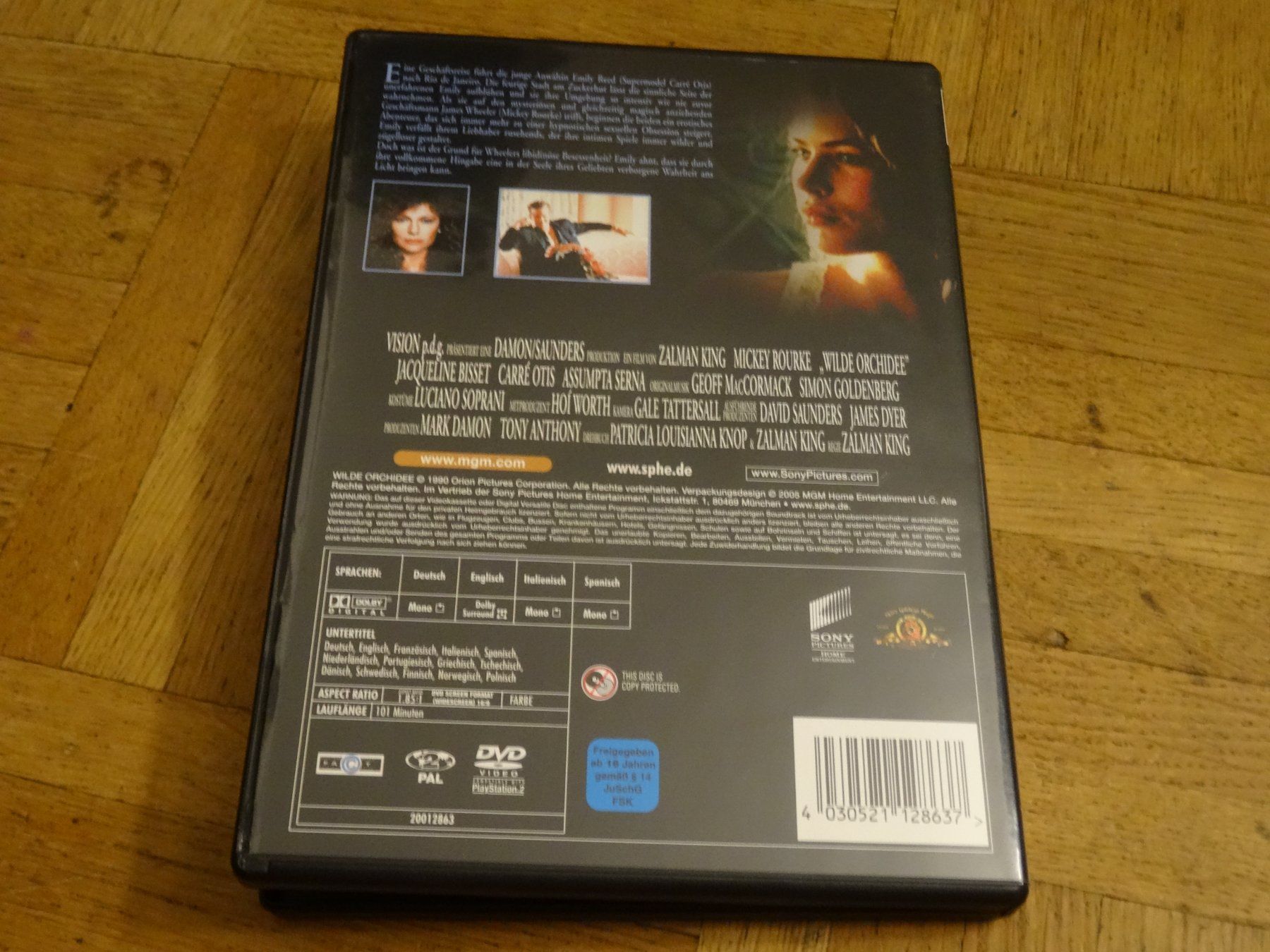 Alle DVDs: DVD Wilde Orchidee – Gebraucht aus Olten von Disc-Verkauf 2