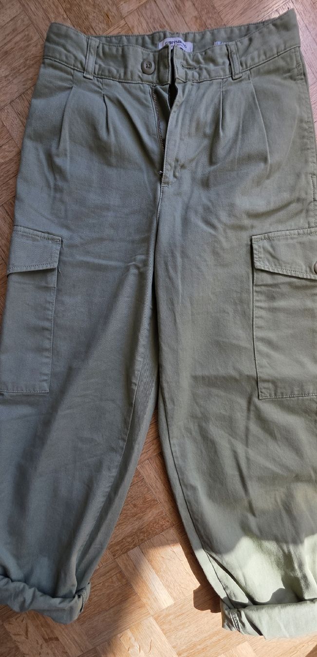 Carhartt Pantaloni: Pantalon Carhartt vert /kaki taille 26 – Usato da Yverdon-les-Bains venduto da van_dq65 1