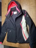 SPYDER Skijacke/WINTERJACKE GR.S/36 JACKE schwarz/weiß/pink