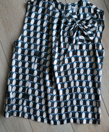 Seiden Bluse von Diane von Fürstenberg Gr. S/M