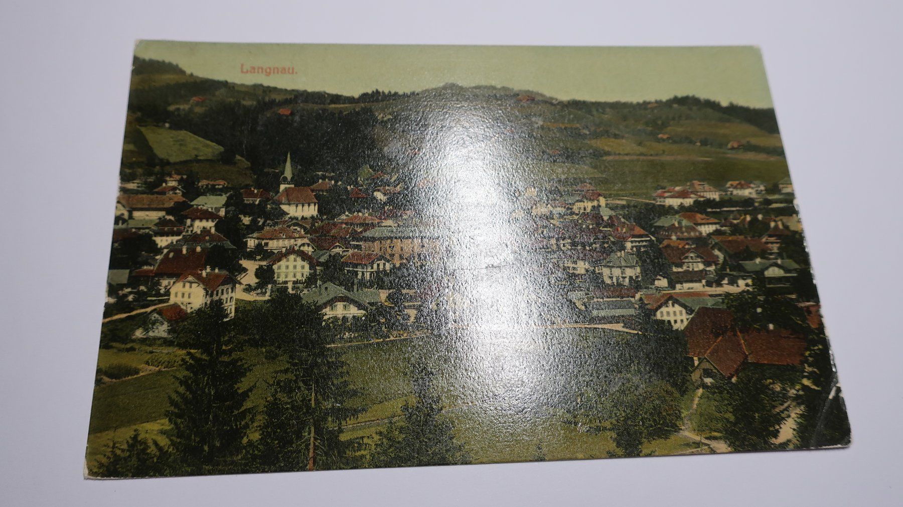 Cartes postales: Langnau  1909 – D'occasion à Cormoret par Pascalll2001 1