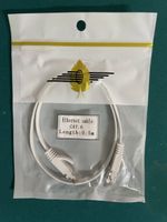 Câble Ethernet CAT.6 blanc 0.5m neuf