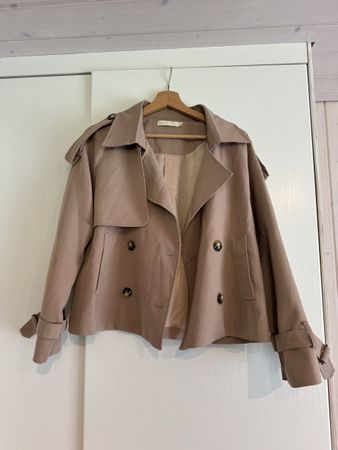 Cropped Trench Coat grösse M